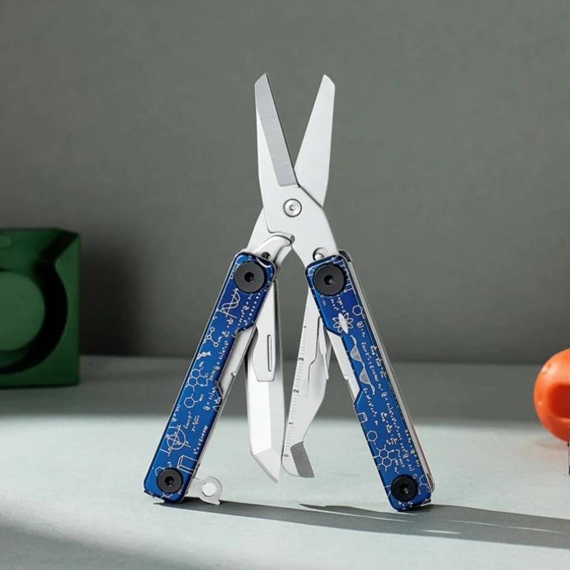 Swiss Tech Mini Multi-Function Pocket Folding Stainless Steel Aluminum Alloy Scissors Corrosion Resistance 5