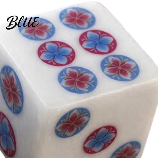 Board Game Dice Game Portable Mahjong Decorative Set 2Pcs 25MM for Table Casino Theme Party Mah Jongg Accessories Gift