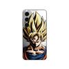 Phone Case - MANIACASE - Samsung Galaxy S24 FE - Goku Dragon Ball Z - Silicone TPU - Black