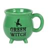 Green Witch Cauldron Ceramic Mug
