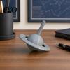 Solid Base Gyroscope Model 3D Printed Gyro Toy, with Integrated Counterweight Base, Stable Desktop Decoration Unique Office Decor Ornament,