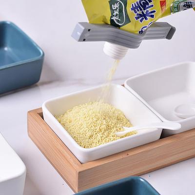 Screw Cap Sealing Clip Seasoning Bag Milk Powder Salt Bag Sealing Clip Snack Food Preservation Clip Gadget Kitchen Accessories