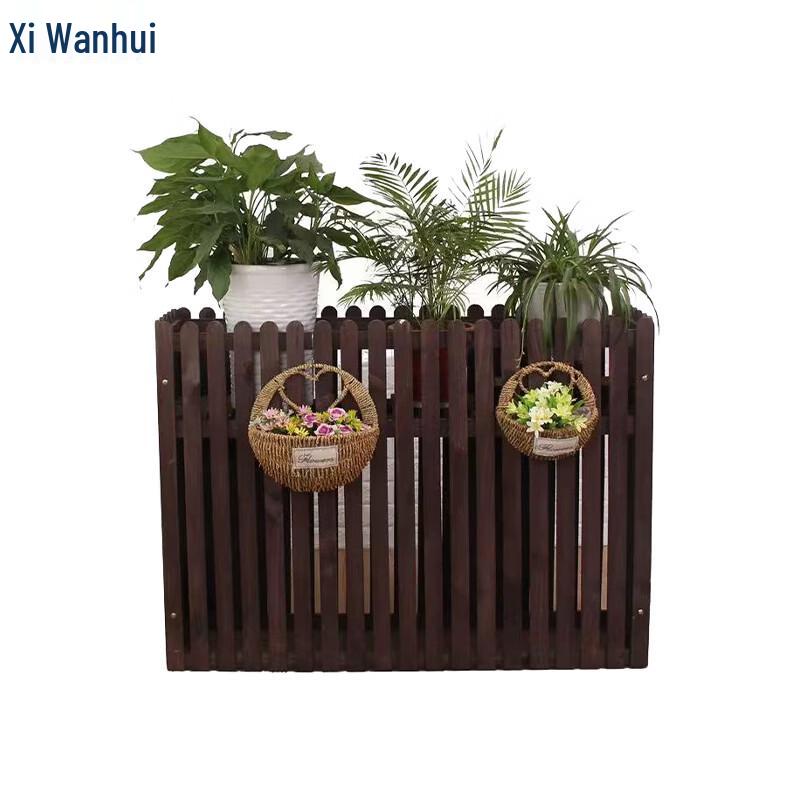 Xiwanhui Outdoor Wooden Garden Planter with Trellis