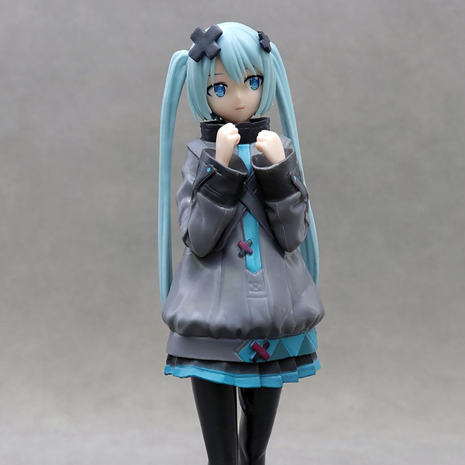 Neuer Anime Hatsune Miku Colorful Stage!Der Film: Eine Miku, die nicht singen kann Actionfigur PVC Modell Spielzeug Puppe Schreibtischdekoration Geschenke