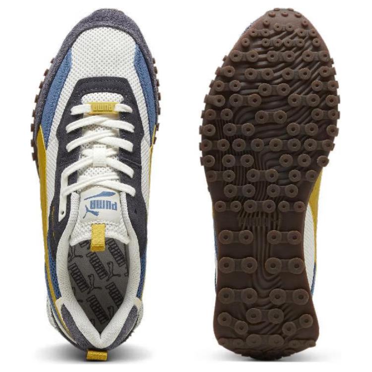 Puma Blacktop Rider Preppy - Warm White Blue Horizon Unisex Sneakers 395875-06