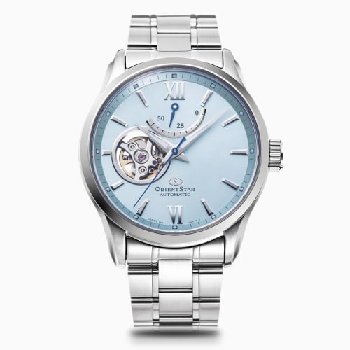 

Orient Star RK-AT0019L Men s Automatic Watch, Semi-Skeleton, Limited Edition of 300 in Japan, Open Heart Design, Made in Japan, with a 2-Year Manufact