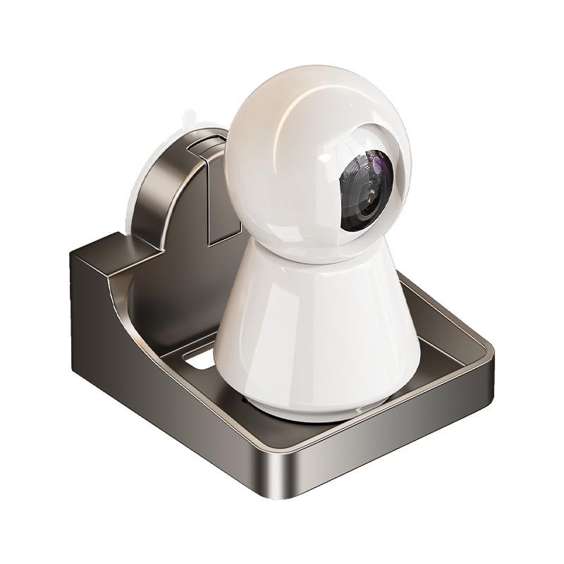 Indoor No-Drill Wall-Mountable Suction Cup Monitor Bracket & Camera Holder