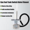 5KM-24500-10-00 1NS-F4524-00-00 Fuel Vavle Petcock with Lever Screw Shut Off Gas Tank Switch Fits for Yamaha Bruin 350 Grizzly 350 660 YFM350 YFM660