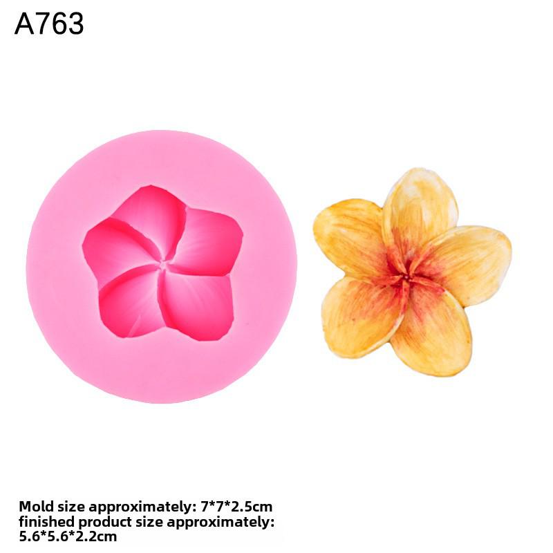 

Силиконовая форма «Плюмерия и гардения» для свечей, ароматерапии и гипсовых украшений