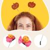 Dekoracyjna opaska na głowę w kształcie dyni na Halloween, dodatek do kostiumu cosplay