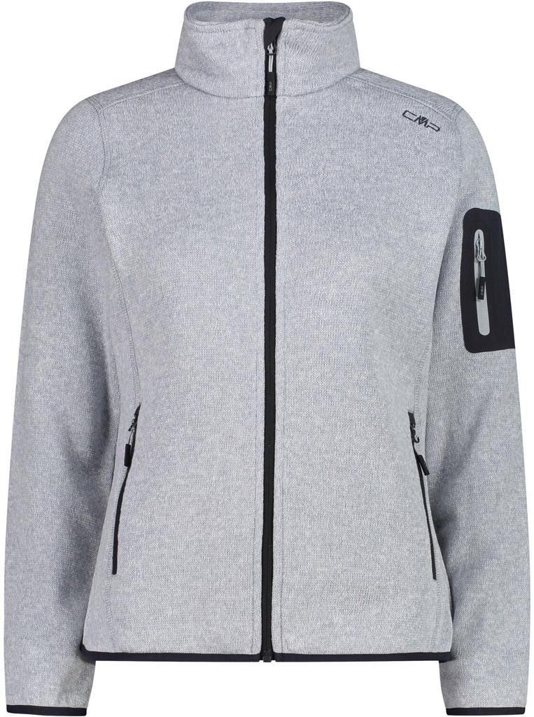 Куртка CMP Woman Fleece Jacket (3H14746) аллюминиум/антрацит