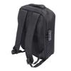 Backpack with USB Charging Port Black Water Resistant Anti Theft Password Lock Storage Backpack for Satellite Accessories Laptop