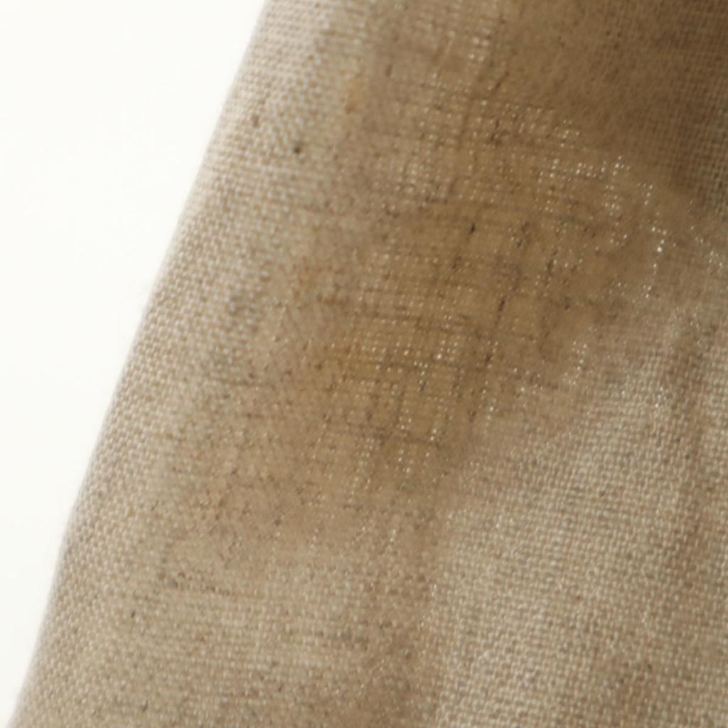 FOXEY Made In Japan Linen Blend No Sleeve Knit Switching Gathered One Piece Women Used