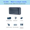 Dual QC3.0 Type C USB Quick Charger 3.0 with Switch Fast Charging 3 Port Power Panel Waterproof For Bus 12-24V Car Truck Marine