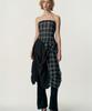 Kimjisu Dozi - Smocking Draped Dress_Black
