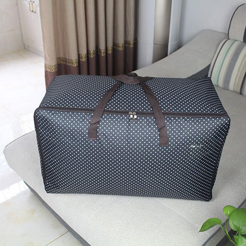 Large Capacity Oxford Cloth Clothes Quilt Storage Bag Household Moisture Proof Dusproof Organizer Bag Moving Luggage Packing Bag