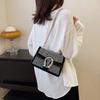Women's Diamond Shoulder Bag  Crossbody Bag  Zipper Decoration  PU Material  Classic