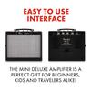 Fender Mini Deluxe Amp Guitar Amplifier Black