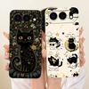 For Honor 500 5G 2026 Cute Cat Flower Cartoon Phone Case For Honor 500 MEY-AN00 Shockproof Soft Silicone Covers Bumpers