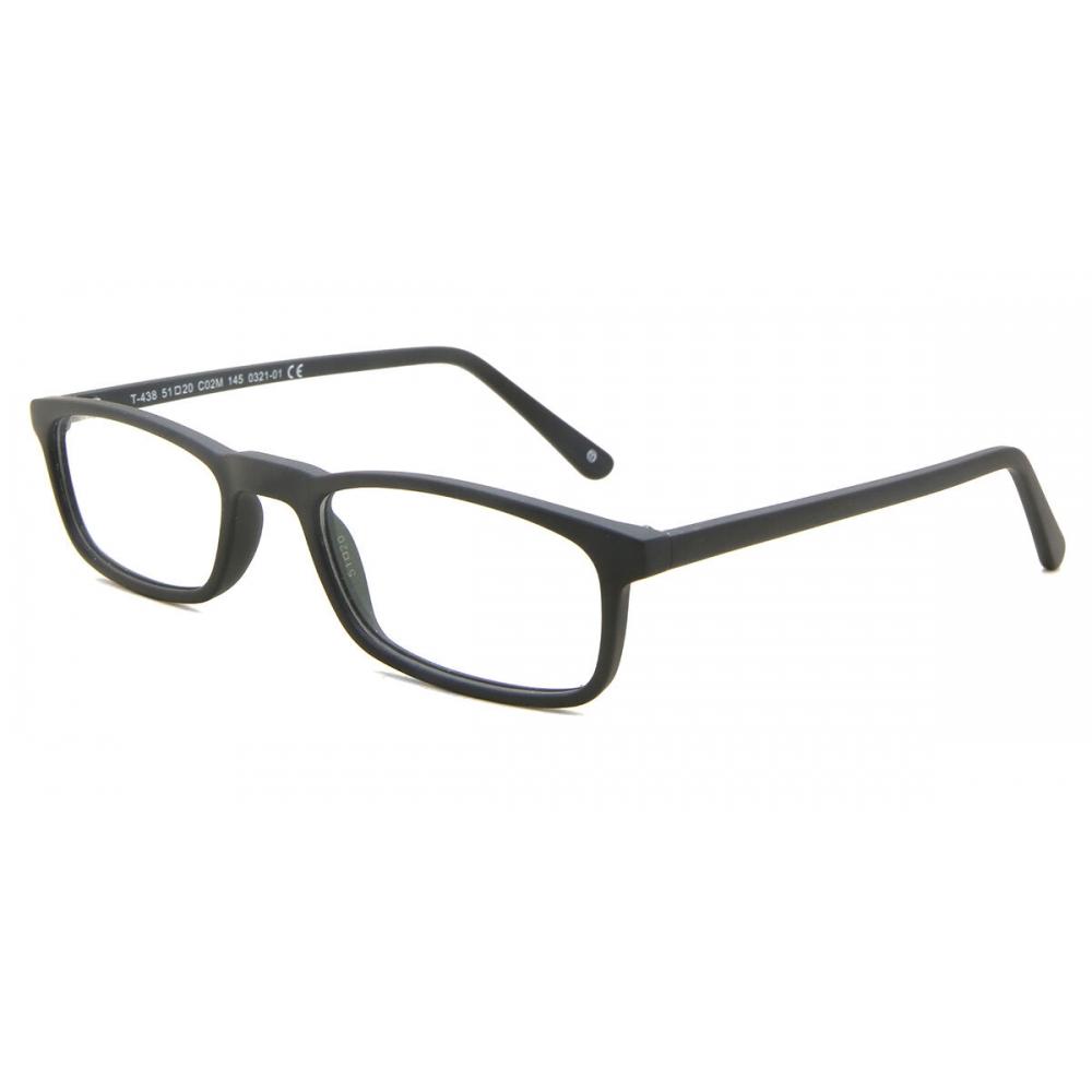 Full Rim RecTangle Black SmarTbuy CollecTion Trey T 0438 02m Fashion Unisex Eyeglasses