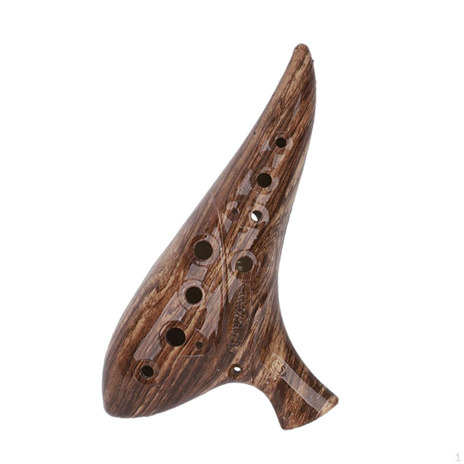 

12 Hole Ocarina Musical Instrument Professional Compact Utility Handheld Alto C for