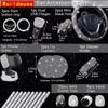 Luxury 27PCS/SET Lady Diamond Car Interior Decoration Gift Box for 4 Seasons General Motors Storage Romatherapy Phone Holder