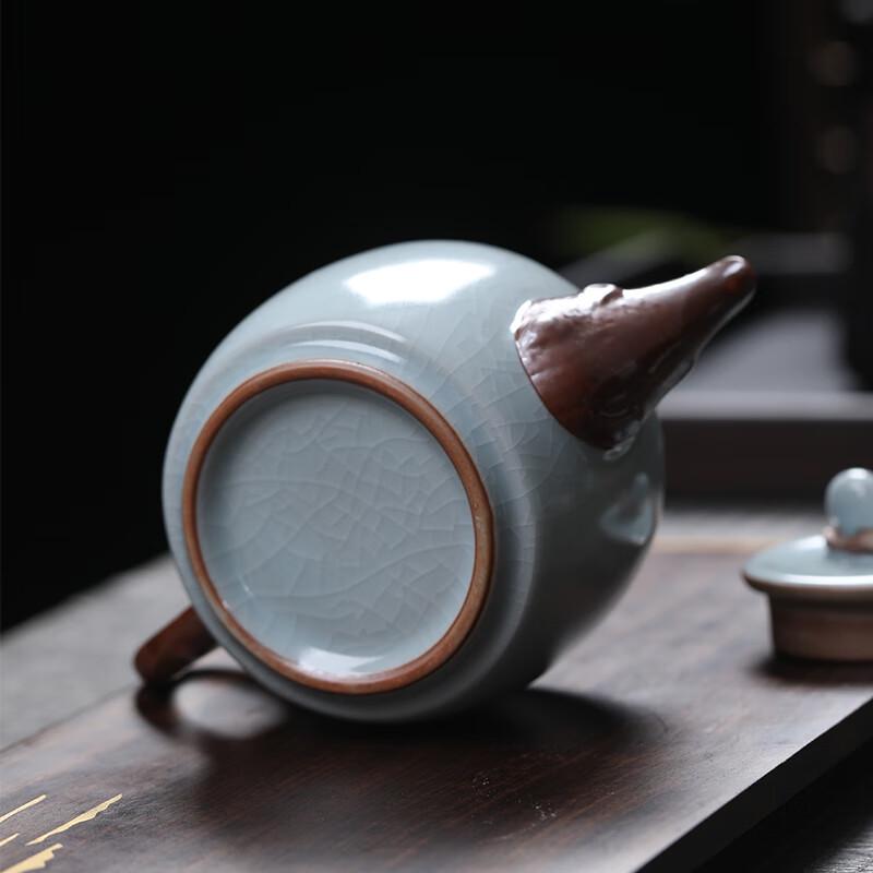 MULTIPOTENT Ru Kiln Ceramic Teapot