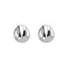 Droplet Ear Buckle Female Niche Design Light Luxury Senior Sense Temperament Simple French Fashion Circle Ins Wind Earrings Studs Versatile Daily Wear