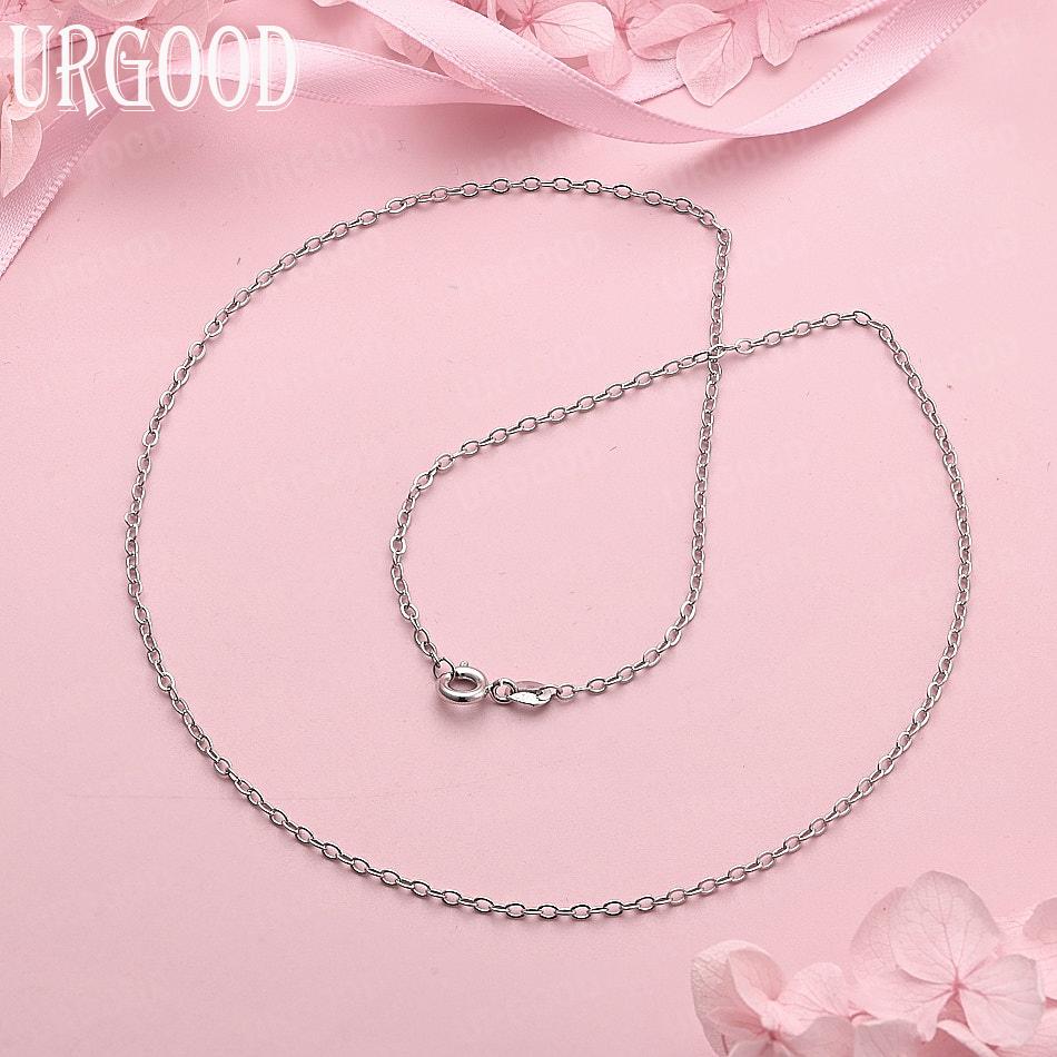 925 Sterling Silver Fashion Gift Necklace Wedding Jewelry