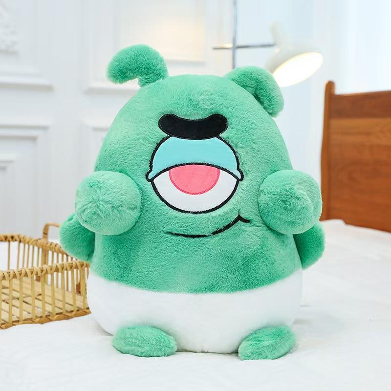 45cm Cute Q Version Spongebob Patrick Squidward Plush Doll Cartoon Sleeping Pillow Soft Stuffed Toy Gift