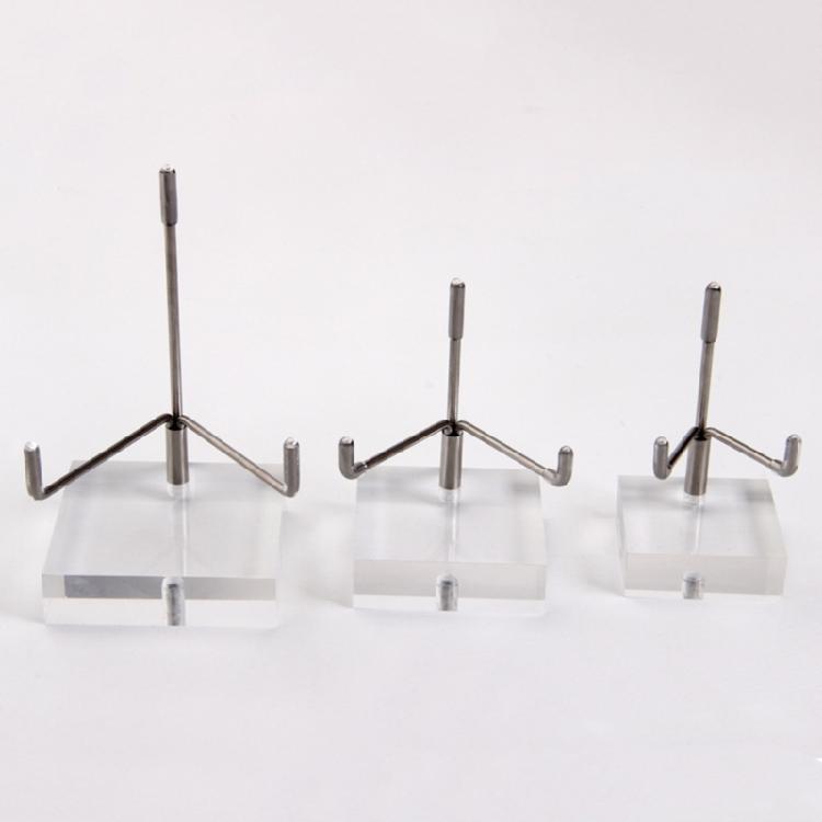 Acrylic Display Stand Easel Holder for Crystal Mineral Gemstones Collectibles