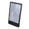 5X Reading Magnifier with Stand 43 LED 3 Brightness Full Page Rectangular Magnifier for Engraving Pr