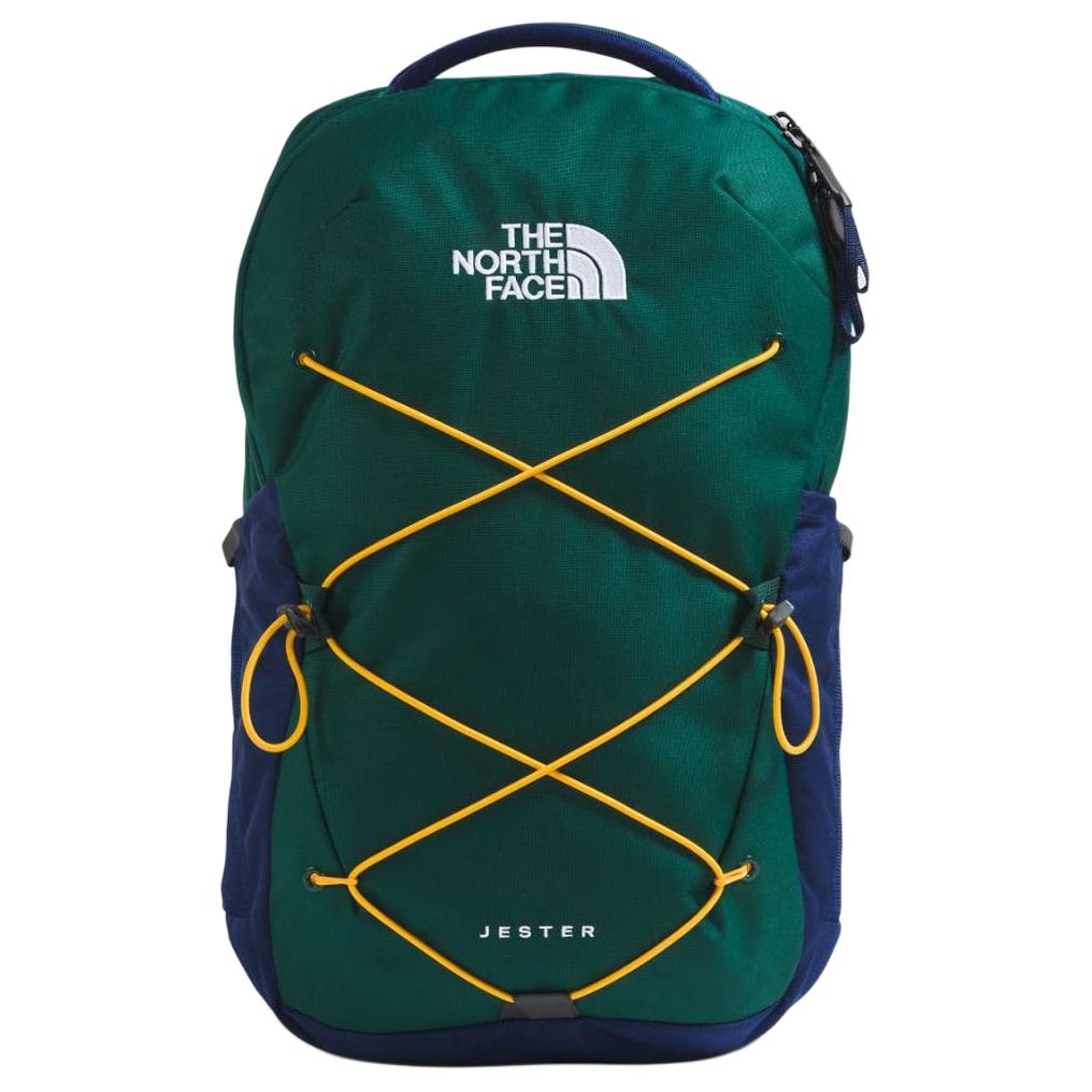 The North Face Jester 28L Casual Zipper Closure Backpack Unisex backpack Green NF0A3VXFNF9-O8