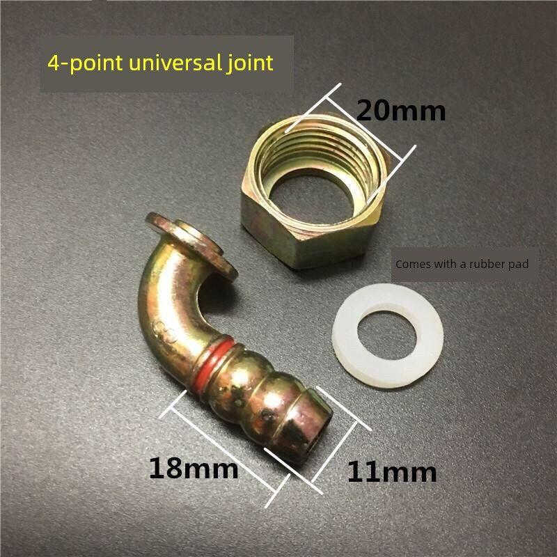 Universele Kookplaat Connector Binnendraad Luchtinlaat Universele Elleboog Schroef naar Stekker Gasfornuis Accessoires