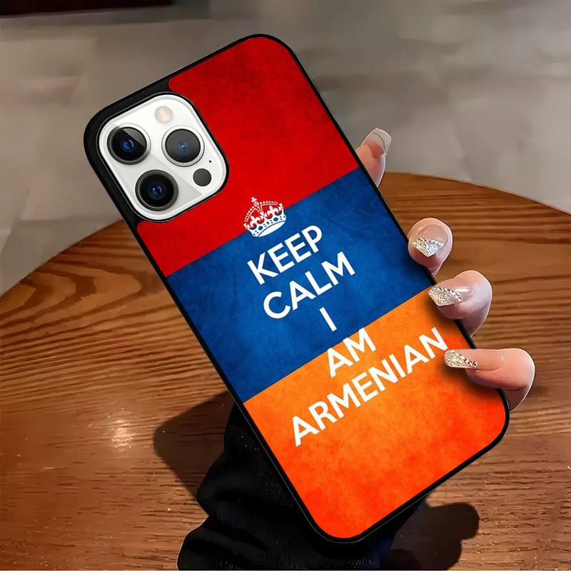 

Вірменія Вірменський прапор Чохол для телефону Для iPhone 17 Air 16 15 14 13 12 11 Pro Max Max Plus Бампер Чохол iPhone 16e