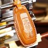 Car Key Bag Is Suitable for Ford Key Cover, Fox Mondeo, Escape, Edge, Edge, and Taurus Leather Buckle.