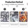 Disney Pearl Painting Handmade Judy Hopps And Nick Wilde Pearl Kit Home Decoration Painting