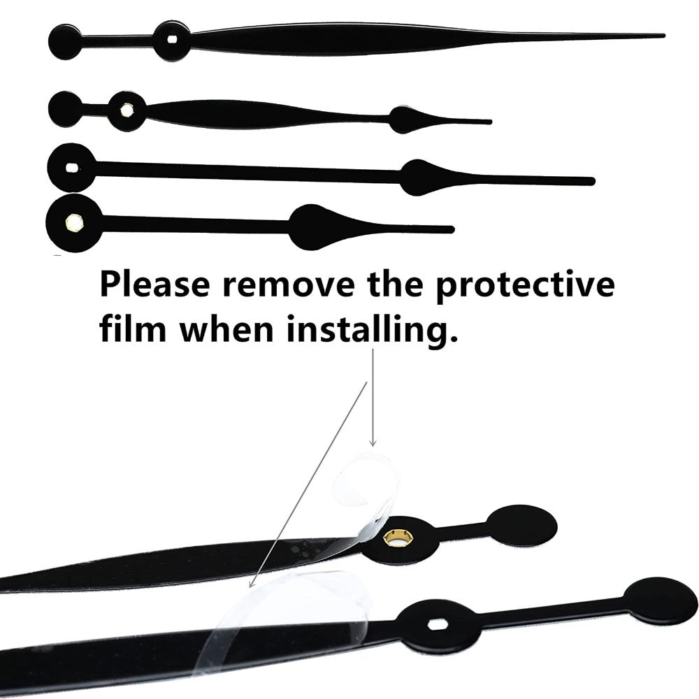 Force Repair Parts Mechanism Battery Operated 12888 Wall Clock Movement Include Hands Quartz