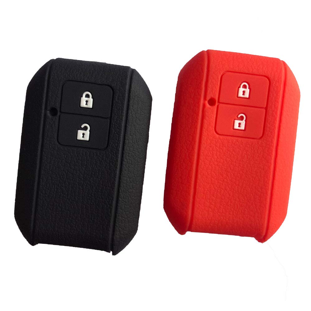 ZIAN Suzuki Car Smart Key Silicone Cover 2 Button Car Remote Key Case, Designed