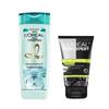 L'Oréal Men's Oil Control Facial Cleanser & Anti-Dandruff Shampoo Set