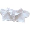 YUYAKESHI Doll Clothes, Cotton Doll Clothes, Doll Outfits, 20cm Plush Toy Clothes, Cute Shirt, Accessory, Jacket, Plush Toy Apparel Parts (White