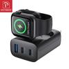 Oatsbasf 4 In 1 Multi-function Watch Wireless Charger Adapter for Apple Watch Samsung Watch US Plug Fast Magnetic Power Adapter