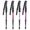 Sıcak Satış Yürüyüş Bastonları Klasik Narin Trekking Direği 4 Bölüm Teleskopik Baston Değneği Açık Hava Yürüyüşü Yürüyüşü