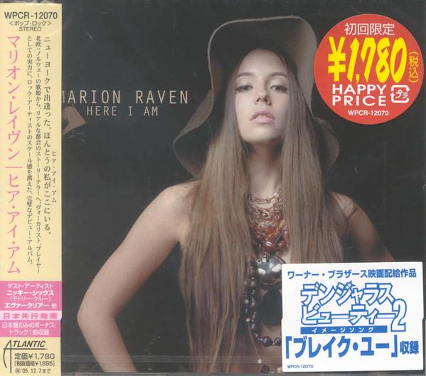 

CD MARION RAVEN - Here I Am WPCR12070PROMO Atlantic 2005 Japan Obi Rock