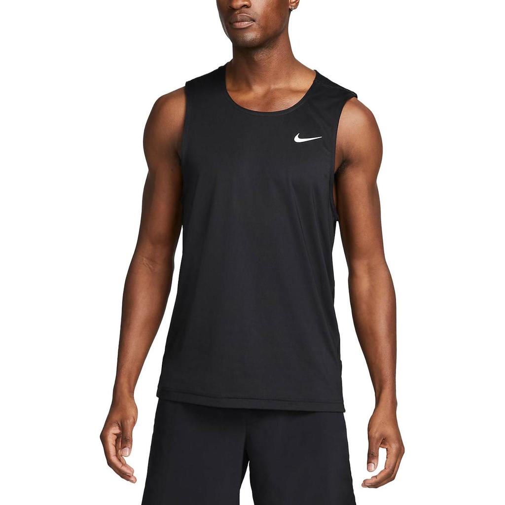 New Nike DRI FIT READY Tank Top Men's Black DV9814-010
