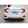 10th Gen Civic Carbon Fiber Exhaust Rear Diffuser & Lip Kit