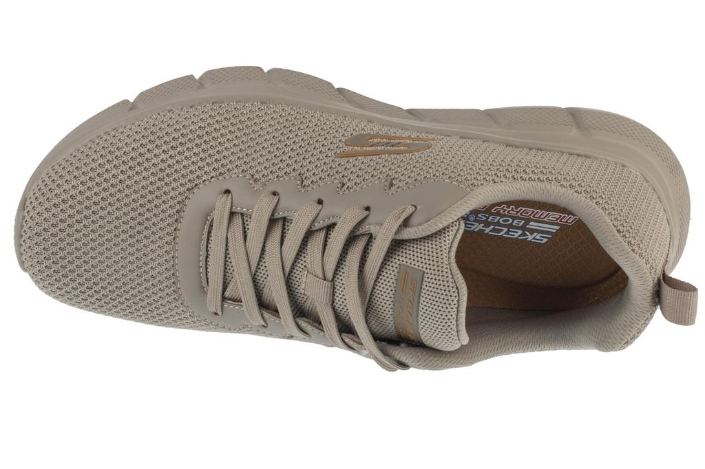 Skechers Bobs B Flex - Chill Edge, Mens Beige Sneakers
