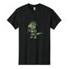 T-Rex-Rapper Mens Graphic Tee, 100% Cotton, Casual Summer Wear T Shirt Unisex