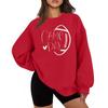 Women's  Sweatshirt Fall Vintage Graphic Long Sleeve Pullover Sweatshirt