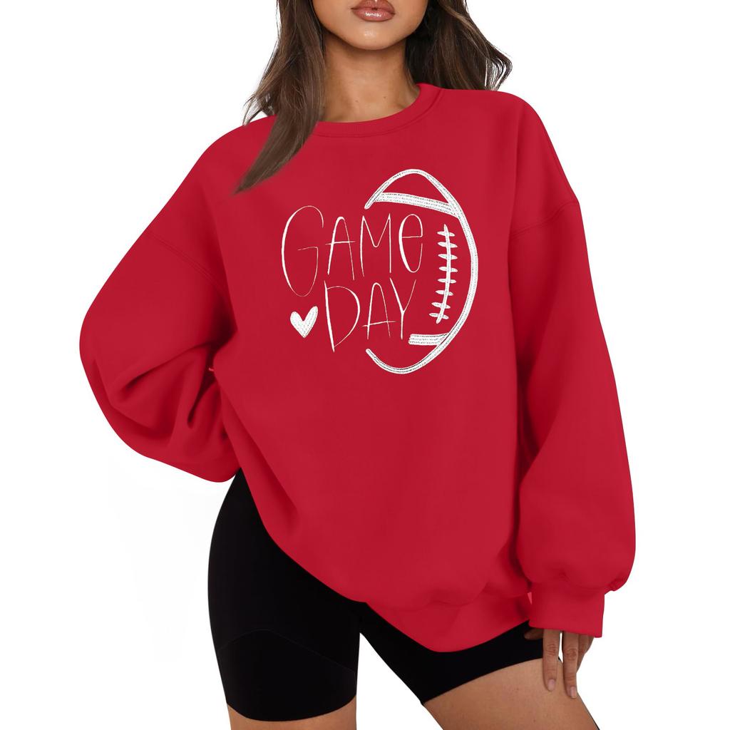 Women's  Sweatshirt Fall Vintage Graphic Long Sleeve Pullover Sweatshirt